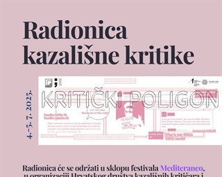 Dvodnevna radionica kazališne kritike za studente