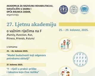 27. Ljetna akademija na Sveučilištu u Zadru: šest važnih riječi na "F"