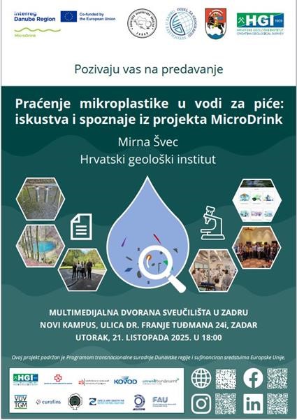 Praćenje mikroplastike u vodi za piće: iskustva i spoznaje iz projekta MicroDrink