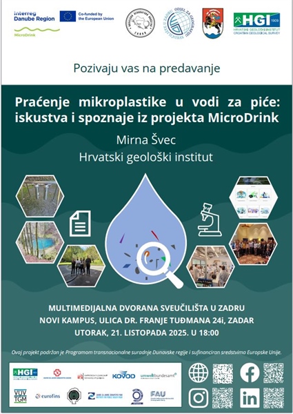 Praćenje mikroplastike u vodi za piće: iskustva i spoznaje iz projekta MicroDrink