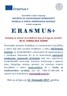 Izvanredni Natječaj za mobilnost osoblja u svrhu održavanja nastave u sklopu Erasmus+ programa