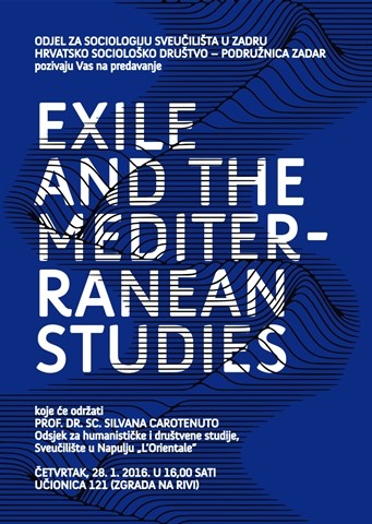 EXILE and MEDITERRANEAN STUDIES