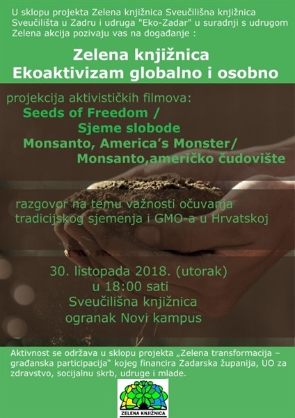 Zelena knjižnica - Ekoaktivizam globalno i osobno