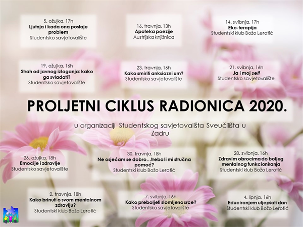 Počinje Proljetni ciklus radionica