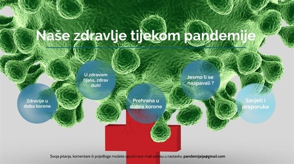 Naše zdravlje tijekom pandemije