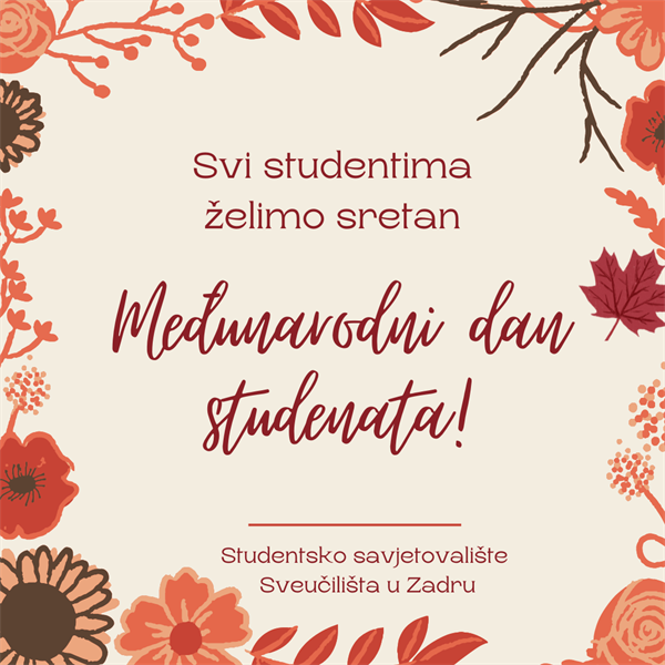 Sretan Međunarodni dan studenata!