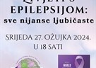Predavanje „Živjeti s epilepsijom: sve nijanse ljubičaste“ - 27. ožujka 2024.
