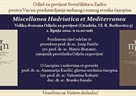 Predstavljanje sedmog i osmog sveska časopisa Odjela za povijest "Miscellanea Hadriatica et Mediterranea"!