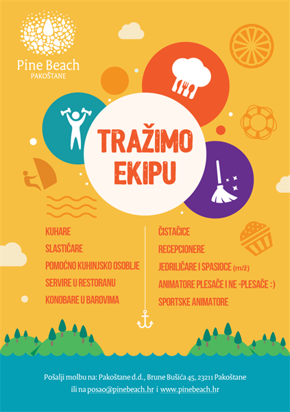 Poziv - Posao u Pine Beach naselju