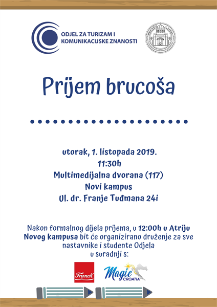 Prijem brucoša - 1. listopada 2019. u 11:30 h, dv. 117