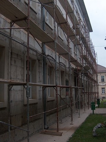 Sveučilište u Zadru počelo je obnovu  dijelova fasade zgrade Odjela 