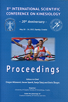Mr. Braco Tomljenović sudjelovao je na  8th INTERNATIONAL SCIENTIFIC CONFERENCE ON KINESIOLOGY 