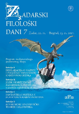 ZADARSKI FILOLOŠKI DANI