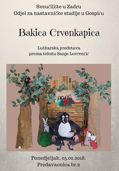 LUTKARSKA PREDSTAVA BAKICA CRVENKAPICA