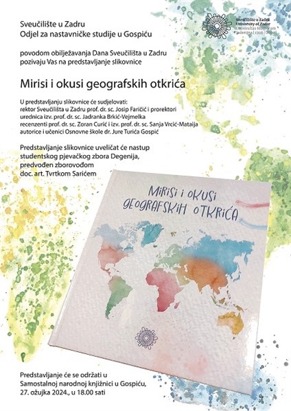 Poziv na predstavljanje slikovnice Mirisi i okusi geografskih otkrića