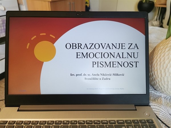 Gostujuće predavanje izv. prof. dr. sc. Anele Nikčević-Milković
