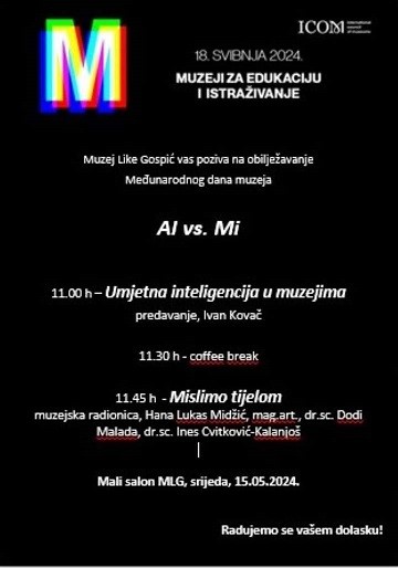 Poziv na obilježavanja Međunarodnog dana muzeja