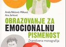Poziv na predstavljanje knjige „Obrazovanje za emocionalnu pismenost“