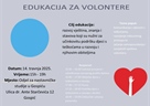 EDUKACIJA ZA STUDENTE I VOLONTERE