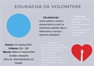 EDUKACIJA ZA STUDENTE I VOLONTERE