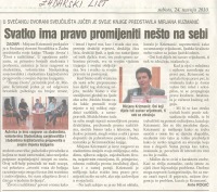 Zadarski list, 24. travnja 2010.